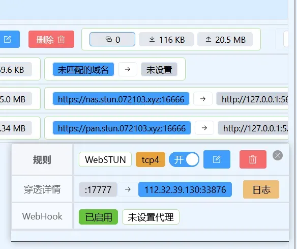 NAT1开放内网网站